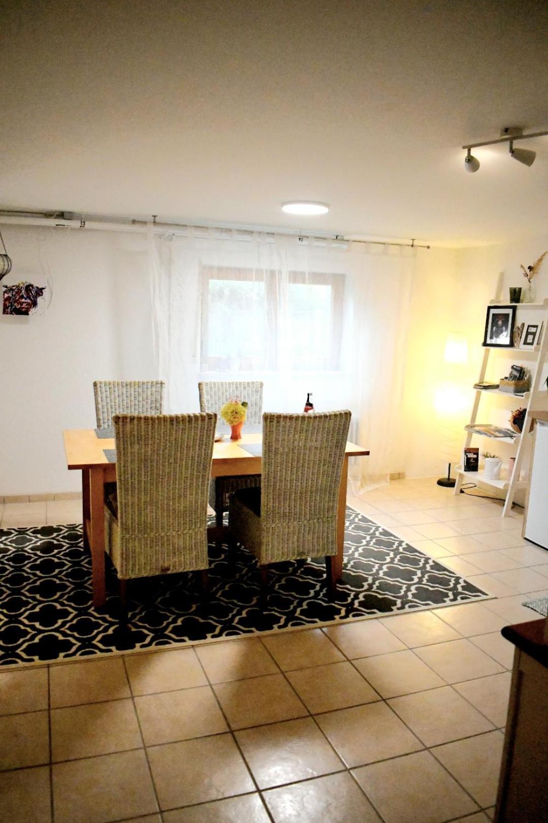 Apartment Souterrain Buehl Vimbuch Familie Bork Eksteriør billede